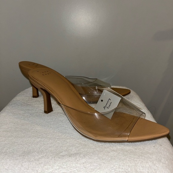 a new day Shoes - A New Day Women's Lupita Mule Heels in Clear
